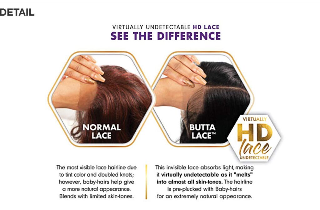 Sensationnel Butta lace wig unit 3 (1B)