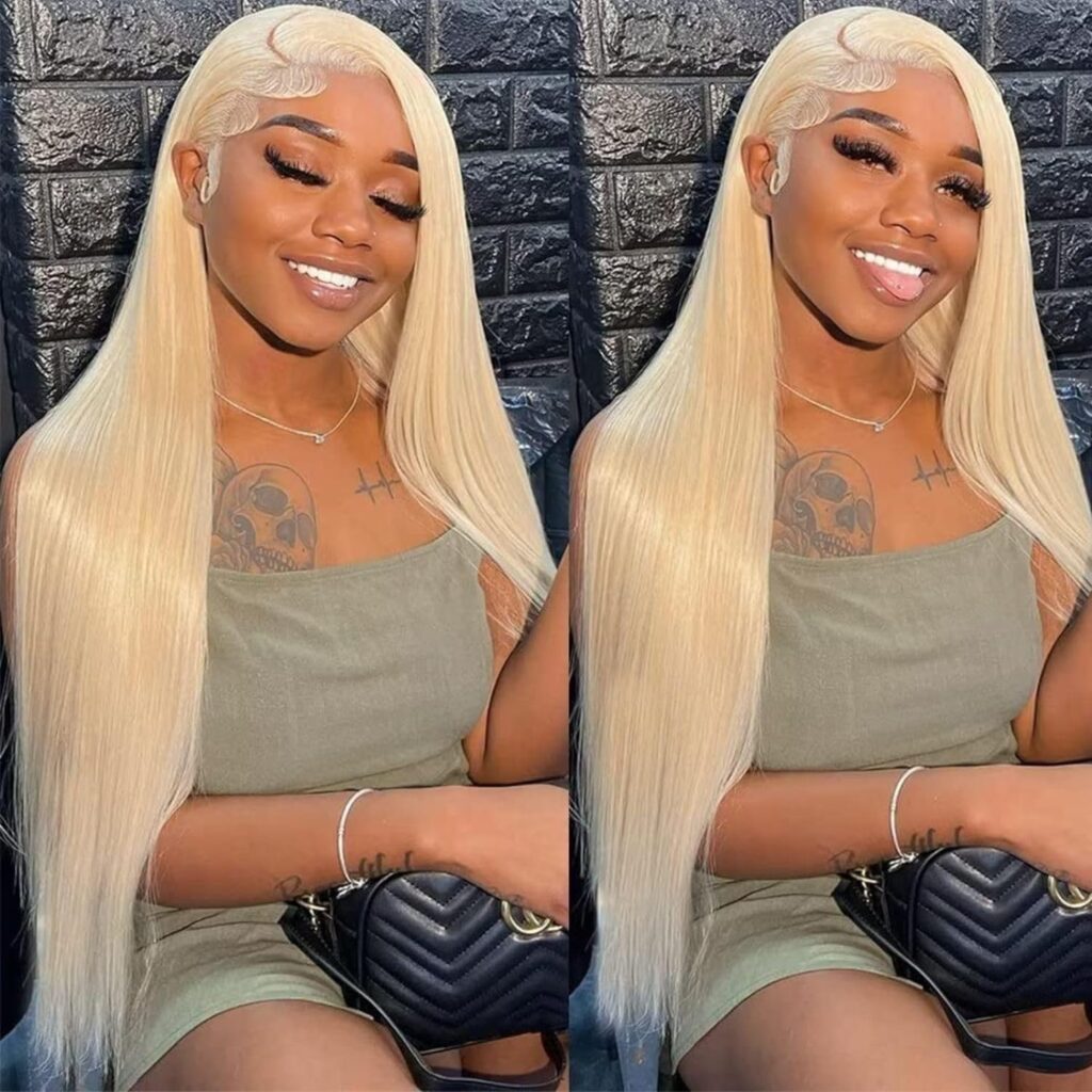 Straight Lace Front Wigs Human Hair 180% Density 13x4 HD Lace Front Wigs for Black Women 26inch Pre Plucked with Baby Hair Transparent Glueless Brazilian Straight Lace Frontal Wigs Natural HairLine