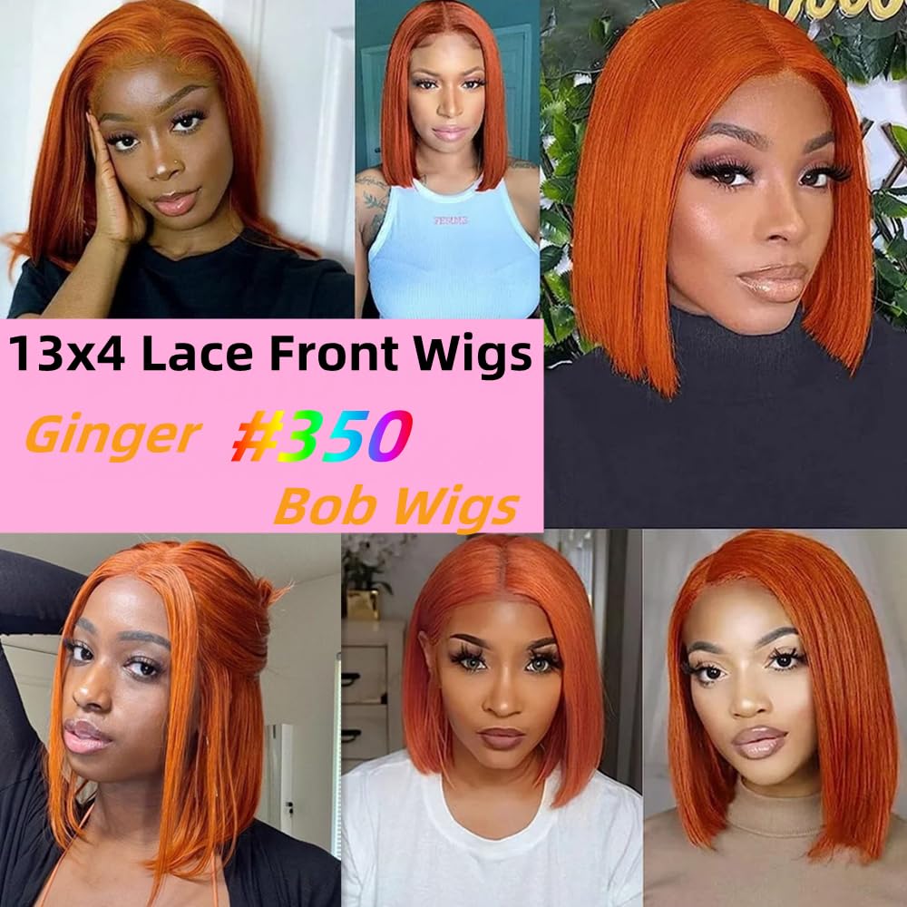 Superfect Bob Wig Human Hair 14 Inch 13x4 HD Lace Front Wigs Human Hair Pre Plucked Straight Lace Frontal Glueless Short Bob Wigs for Women Human Hair Wigs Natural Black Color(14 Inch, Bob Wig)